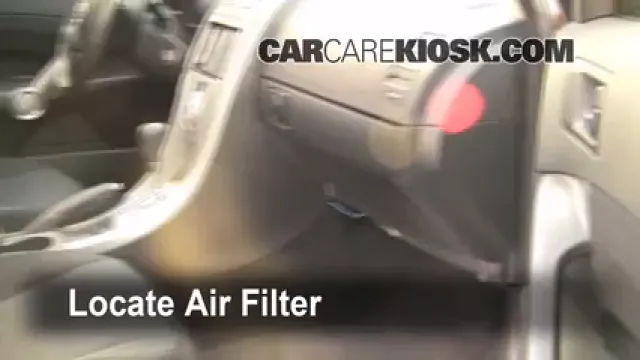 2009 Scion tC 2.4L 4 Cyl. Filtro de aire (interior) Cambio